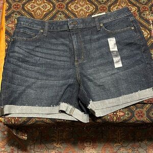 2 pair Sonoma demin shorts